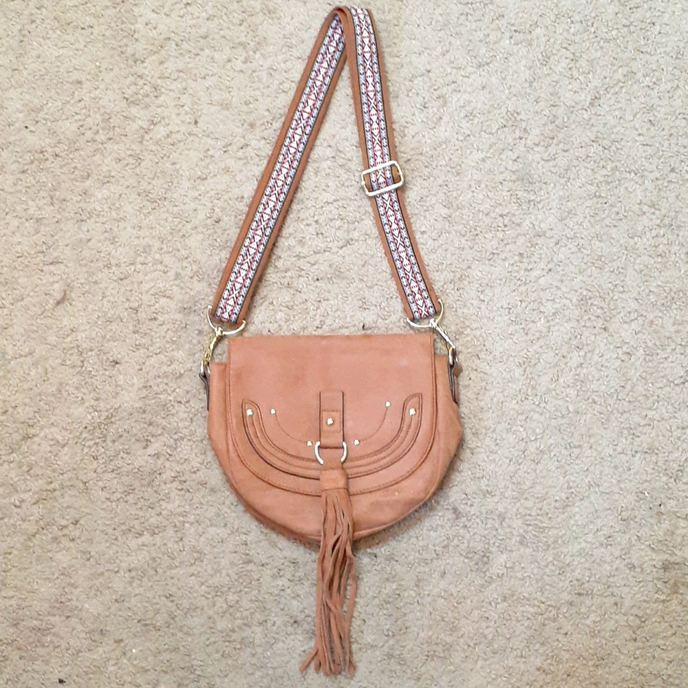 Boho Faux Leather Bag